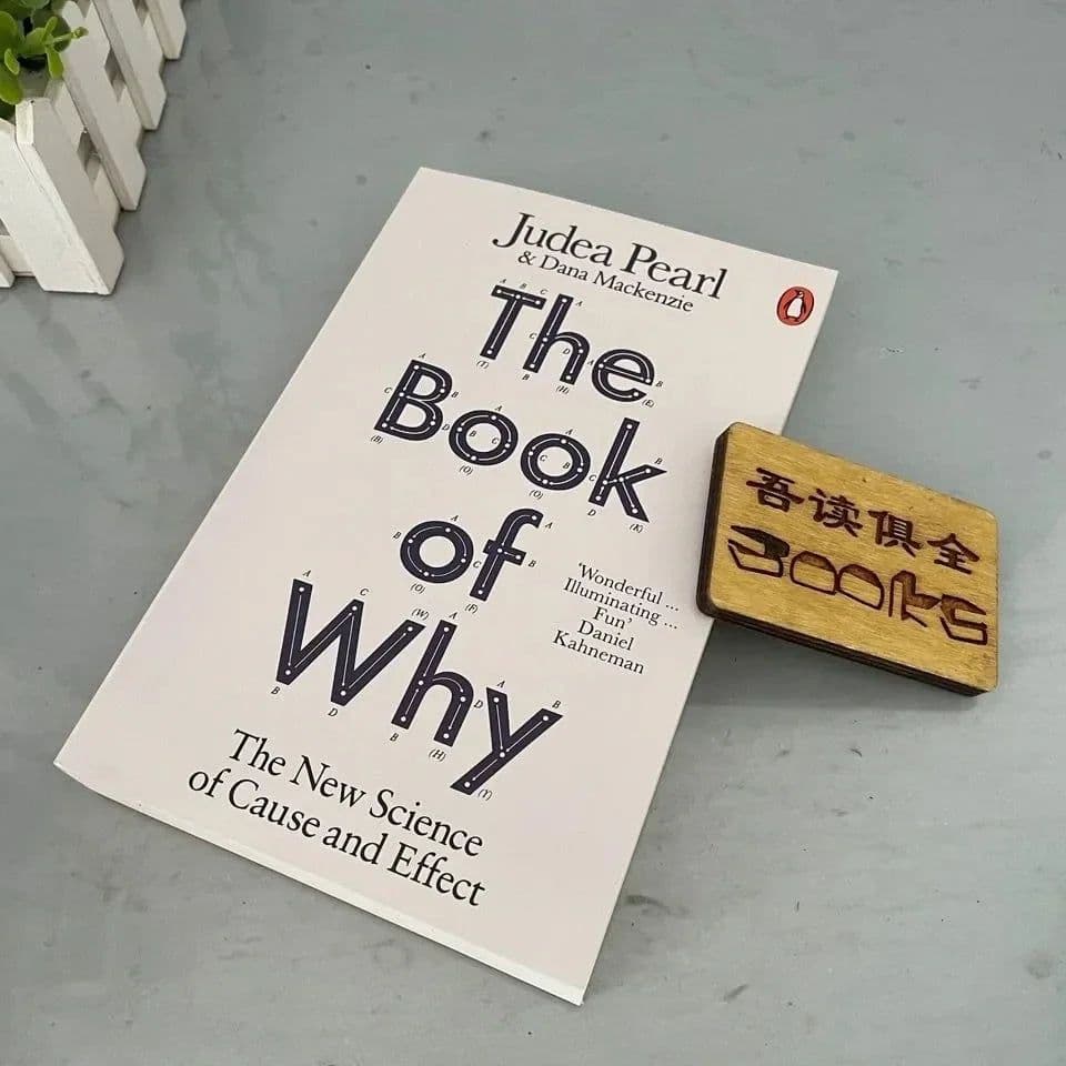 image-The Book of Why By Judea Pearl Artificial Intelligence Science Logical Reasoning Ability Learning Reading Books Libros