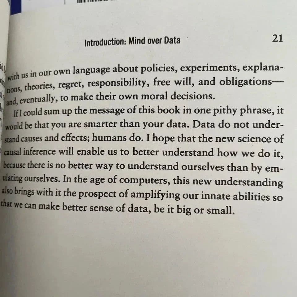 image-The Book of Why By Judea Pearl Artificial Intelligence Science Logical Reasoning Ability Learning Reading Books Libros