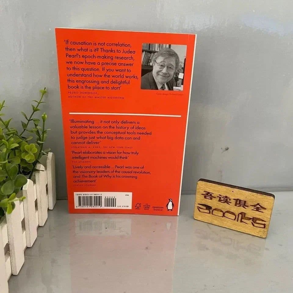 image-The Book of Why By Judea Pearl Artificial Intelligence Science Logical Reasoning Ability Learning Reading Books Libros