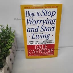 image-How To Stop Worrying and Start Living: Time-Tested Methods for Conquering Worry By Dale Carnegie Stress Management English Book