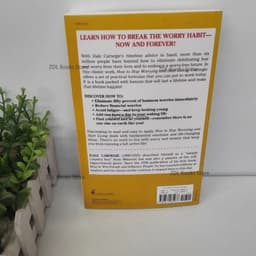 image-How To Stop Worrying and Start Living: Time-Tested Methods for Conquering Worry By Dale Carnegie Stress Management English Book
