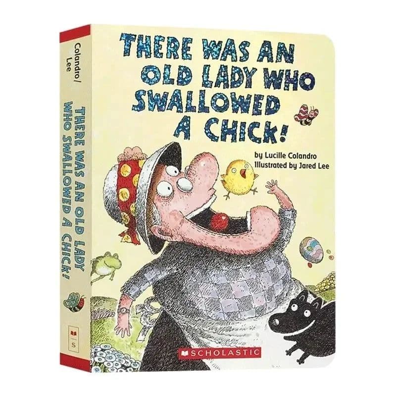 image-There Was An Old Lady Who Swallowed A Chick Classic Series Of Picture Books Original English libros