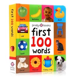 image-First 100 Words Baby Children's books aged 1-3English Picture Book Libros