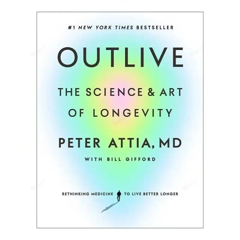 image-Outlive By Peter Attia The Science and Art of Longevity Paperback Book in English