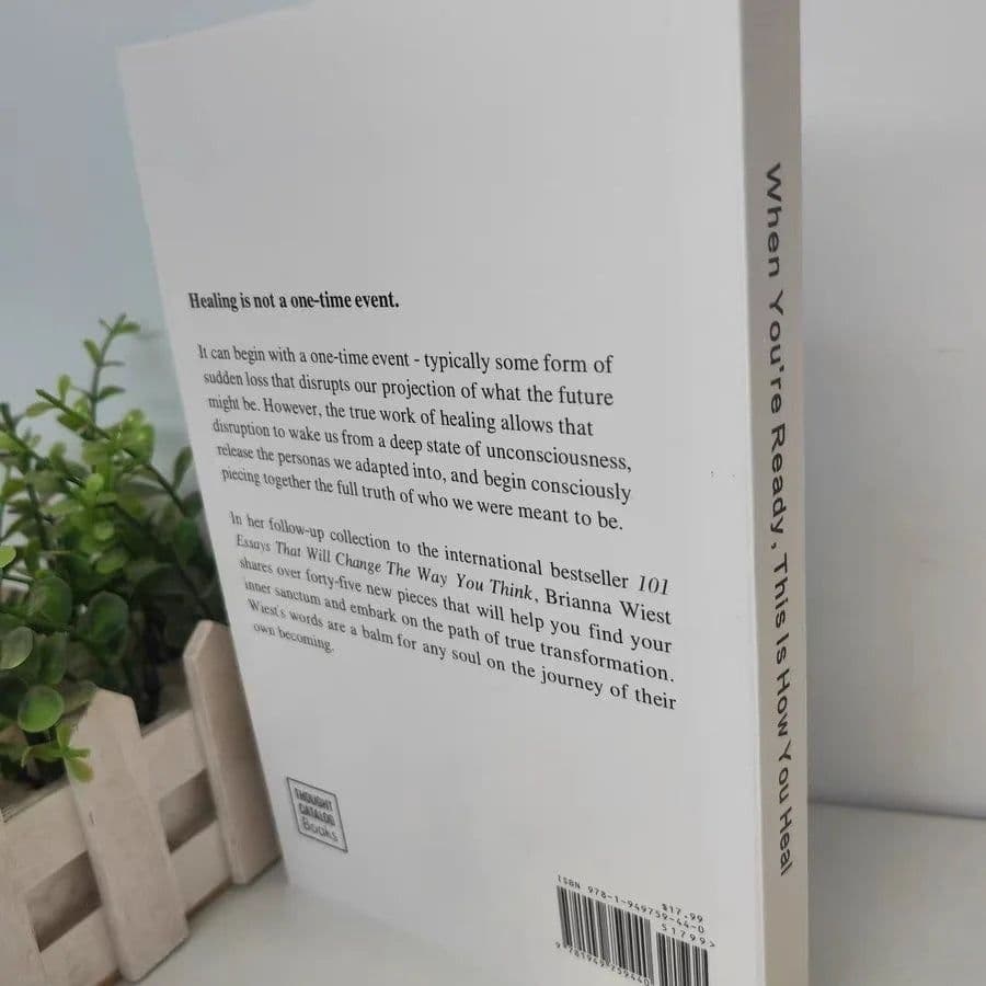 image-When You're Ready, This Is How You Heal by Brianna Wiest Inspirational English Book Paperback