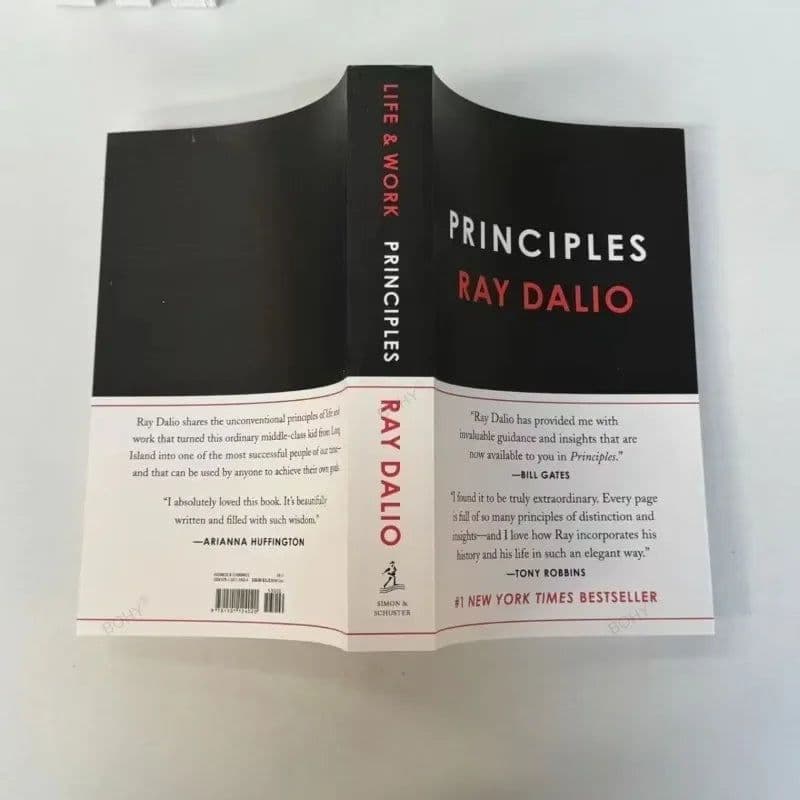 image-Life and Work Principles By Ray Dalio Business Management Books #1 Bestseller Book in English Paperback