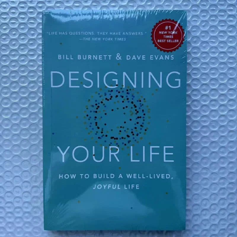 image-Designing Your Life By Bill Burnett & Dave Evans How to Build a Well-Lived Joyful Life Career Planning Design Novel Books