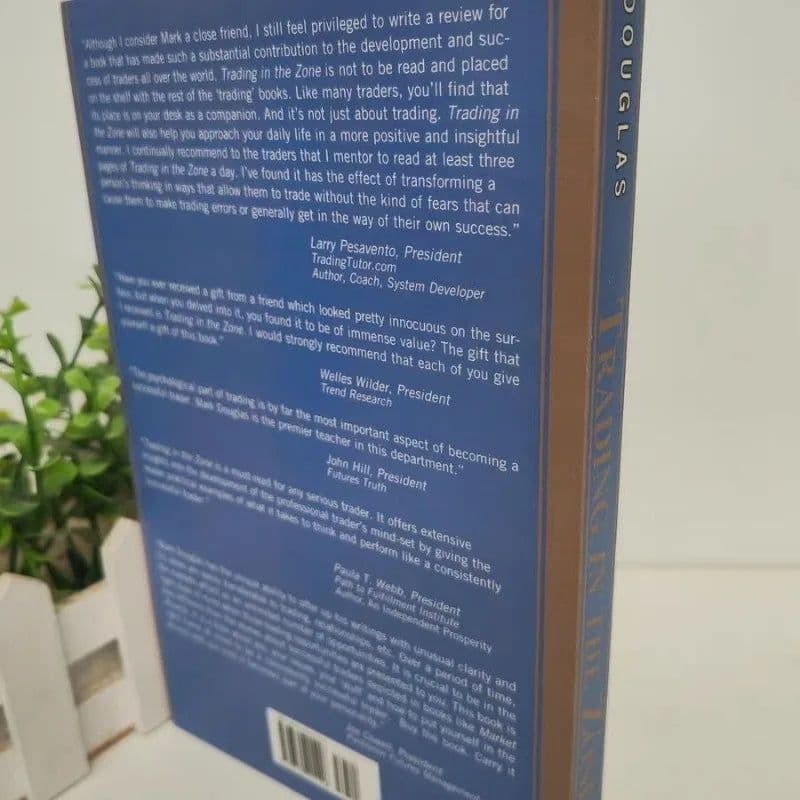 image-Trading in The Zone By Mark Douglas Master The Market with Confidence, Discipline, and A Winning Attitude Paperback English Book