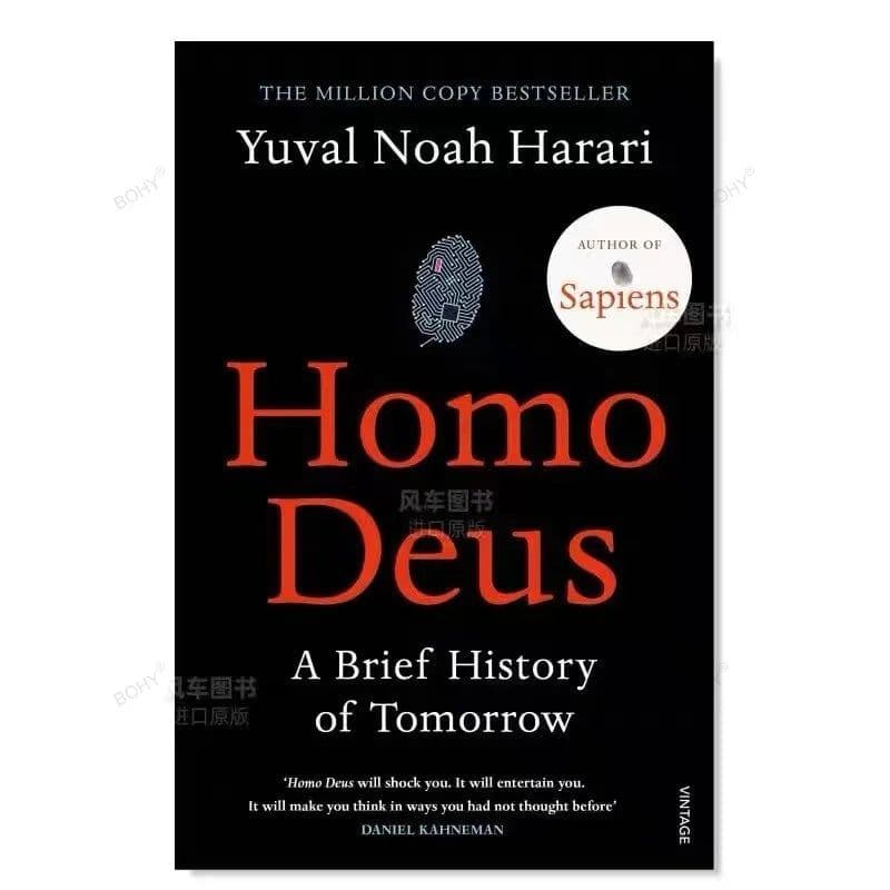 image-Homo Deus A Brief History of Tomorrow By Yuval Noah Harari Students English Reading Educational Books English Literature Novels