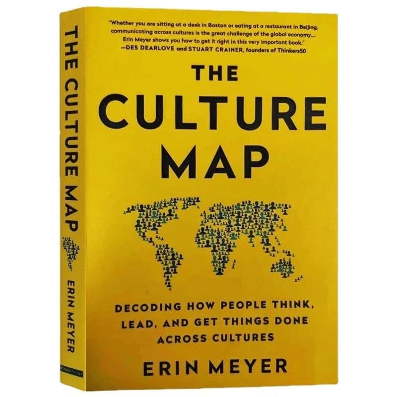 image-The Culture Map by Erin Meyer Decoding How People Think,Lead And Get Things Done Paperback Book in English