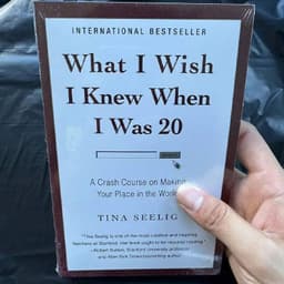 image-What I Wish I Knew When I Was 20 English Creativity in Life Self-Improvement Book