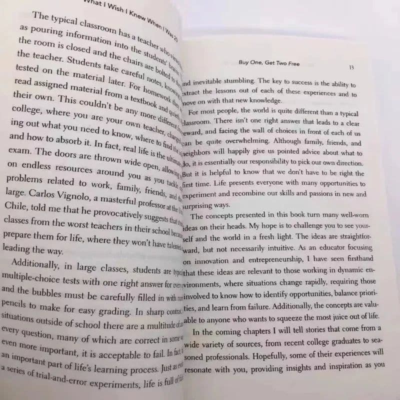 image-What I Wish I Knew When I Was 20 English Creativity in Life Self-Improvement Book