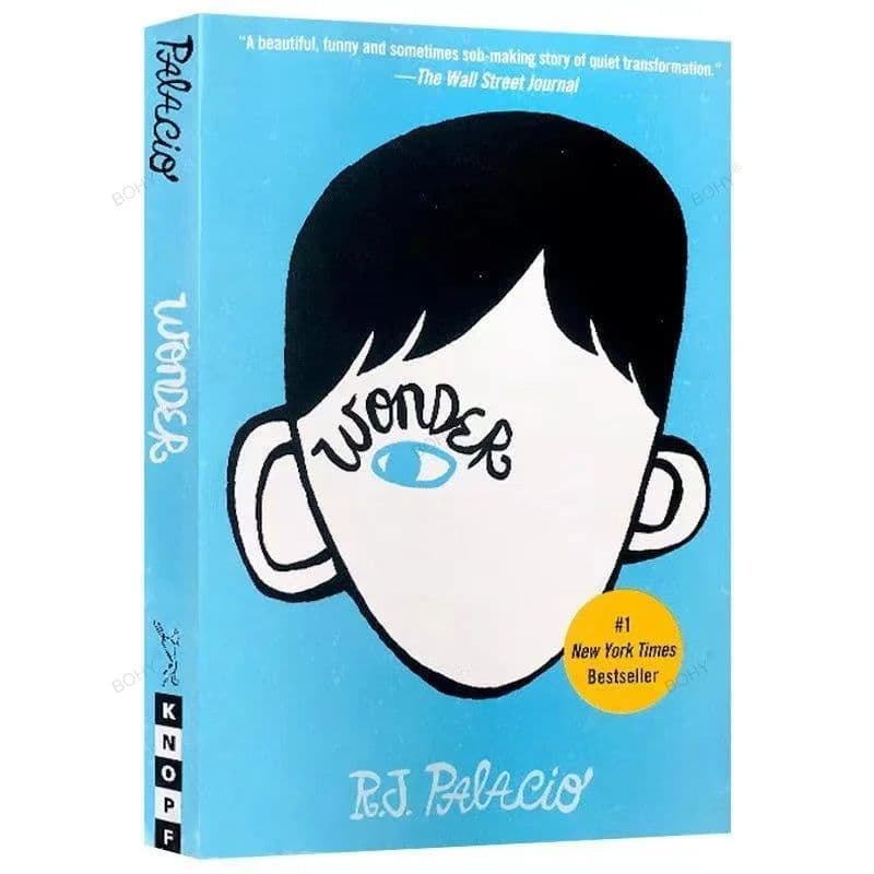 image-Wonder Wonder Boy Inspirational Novel R.J. Palacio English Original English Book Extracurricular Reading