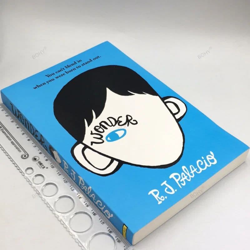 image-Wonder Wonder Boy Inspirational Novel R.J. Palacio English Original English Book Extracurricular Reading