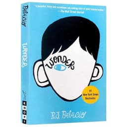 image-Wonder Wonder Boy Inspirational Novel R.J. Palacio English Original English Book Extracurricular Reading