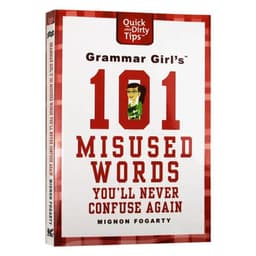 image-Grammar Girl's 101 Misused Words You'll Never Confuse Again English Book Paperback Libros