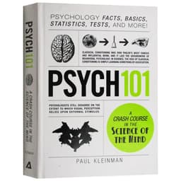 image-Psych 101 By Paul Kleinman Psychology Facts Basics Statistics A Crash Couse In The Science of The Mind PSYCH101 Book