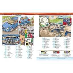 image-Word By Word Picture Dictionary Book English Chinese Bilingual Children Phonics English Vocabulary Course Book