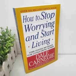 image-How to Stop Worrying and Start Living: Time-Tested Methods for Conquering Worry by Dale Carnegie Stress Management English Book