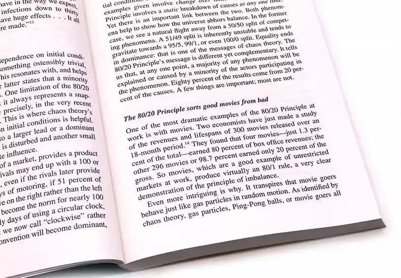 image-The 80/20 Principlee By Richard Koch : The Science of Success from Game English Reading Books