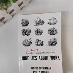 image-Nine Lies About Work A Freethinking Leader’s Guide to the Real World Book in English Libros