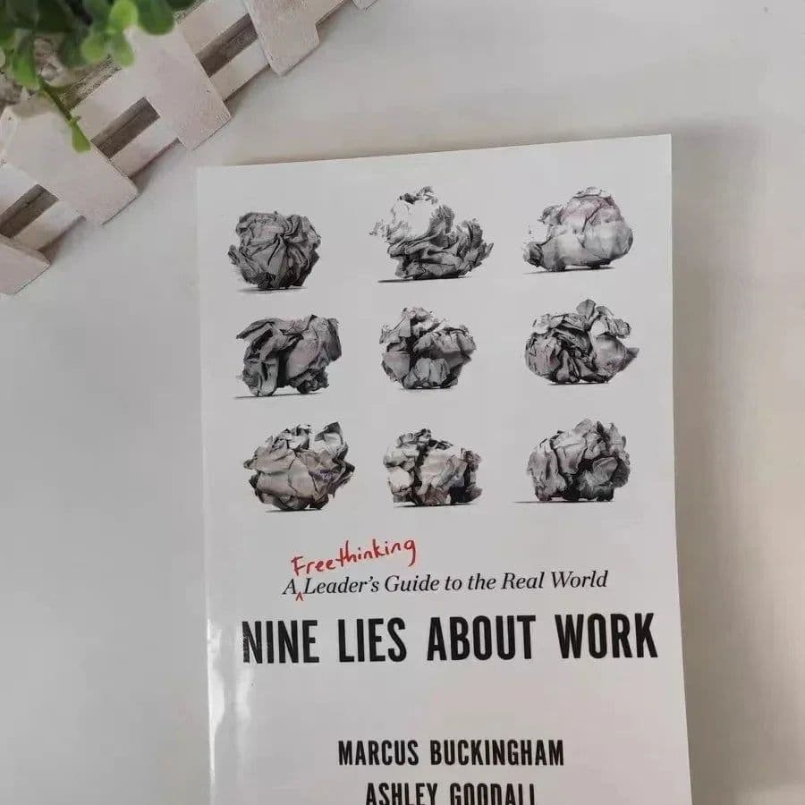 image-Nine Lies About Work A Freethinking Leader’s Guide to the Real World Book in English Libros