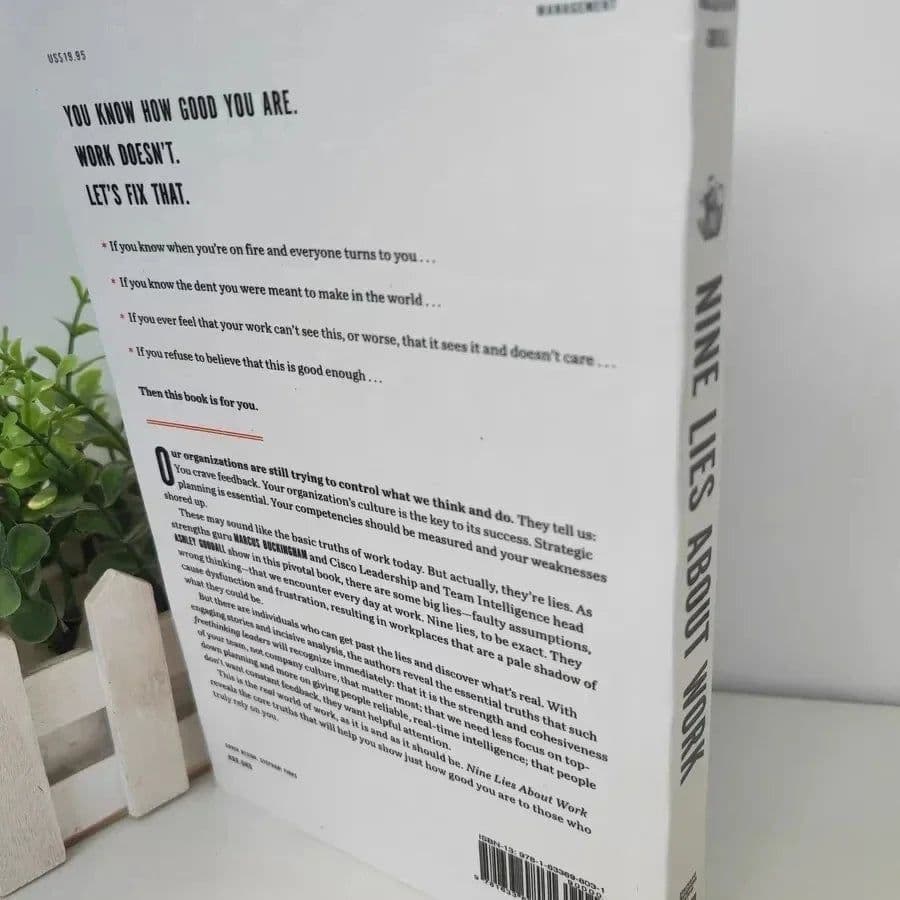 image-Nine Lies About Work A Freethinking Leader’s Guide to the Real World Book in English Libros