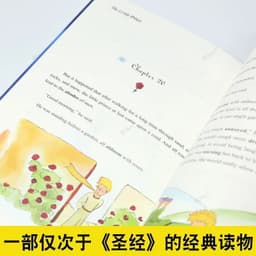 image-New Hot 1pcs The Little Prince with Color Picture (English Version) World Classic Literature Book for Adult Children