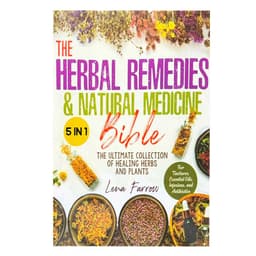 image-The Herbal Remedies & Natural Medicine Bible The Ultimate Collection of Healing Herbs and Plants to Grow English Paperback Book