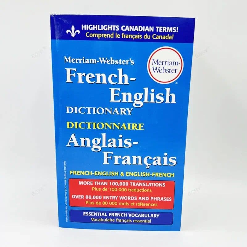 image-Merriam Webster's French English Dictionary Wordpower Original Language Learning Books