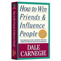 image-How To Win Friends & Influence People By Dale Carnegie Interpersonal Communication Skill Self-improvement Reading Book for Adult