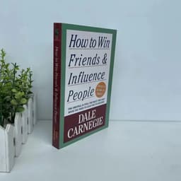 image-How To Win Friends & Influence People By Dale Carnegie Interpersonal Communication Skill Self-improvement Reading Book for Adult
