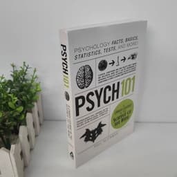 image-Psych 101 by Paul Kleinman A Crash Couse in the Science of the Mind Popular Psychology Reference English Book Paperback