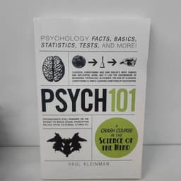 image-Psych 101 by Paul Kleinman A Crash Couse in the Science of the Mind Popular Psychology Reference English Book Paperback