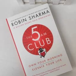 image-The 5AM Club By Robin Sharma Own Your Morning Elevate Your Life English Book