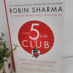 image-The 5AM Club By Robin Sharma Own Your Morning Elevate Your Life English Book