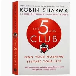 image-The 5AM Club By Robin Sharma Own Your Morning Elevate Your Life English Book