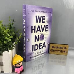 image-Jorge Cham We Have No Idea:A Guide To The Unknown Universe Popular Science Humorous Illustration Adult Fiction Book