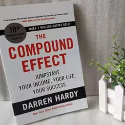 image-The Compound Effect By Darren Hardy Multiply Your Success One Simple Step At a Time Inspirational Novel English books for Adults
