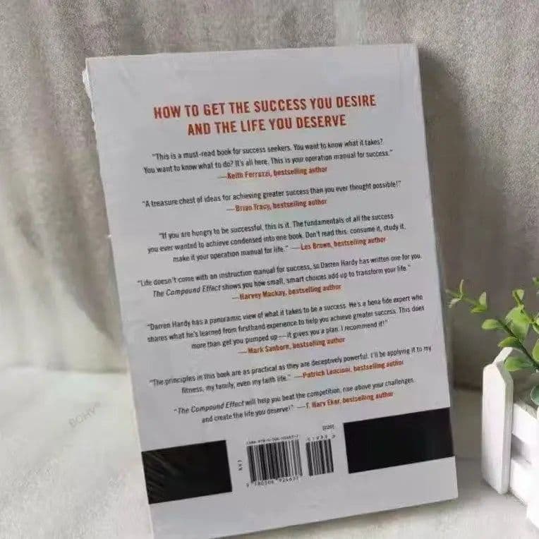 image-The Compound Effect By Darren Hardy Multiply Your Success One Simple Step At a Time Inspirational Novel English books for Adults