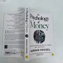image-The Psychology of Money: Timeless Lessons on Wealth, Greed, and Happiness Finance Books for Adult