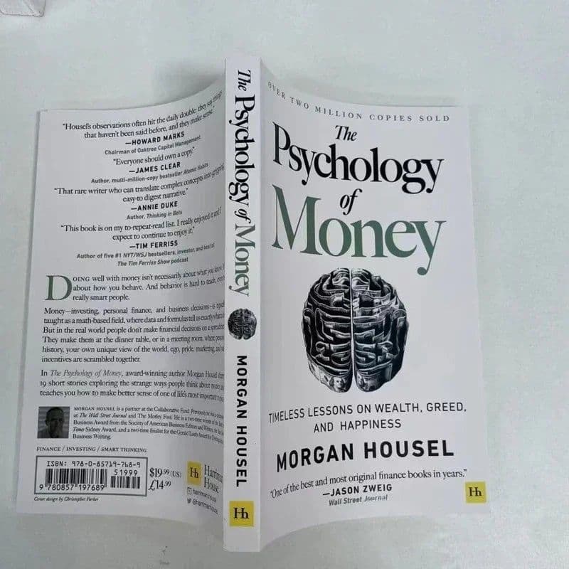 image-The Psychology of Money: Timeless Lessons on Wealth, Greed, and Happiness Finance Books for Adult