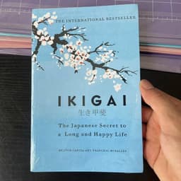 image-Ikigai The Japanese Secret Philosophy for A Happy Healthy By Hector Garcia Book Rebuilding Happiness + A Book about Hope Fiction