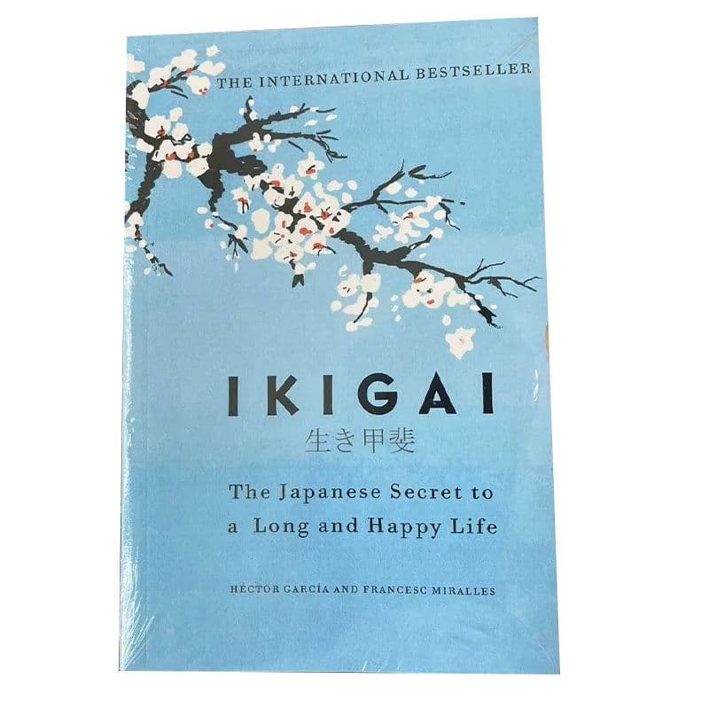 image-Ikigai The Japanese Secret Philosophy for A Happy Healthy By Hector Garcia Book Rebuilding Happiness + A Book about Hope Fiction