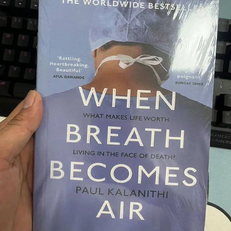 image-When Breath Becomes Air By Paul Kalanithi What Makes Life Worth Living In The Face of Death Bestseller English Book Paperback
