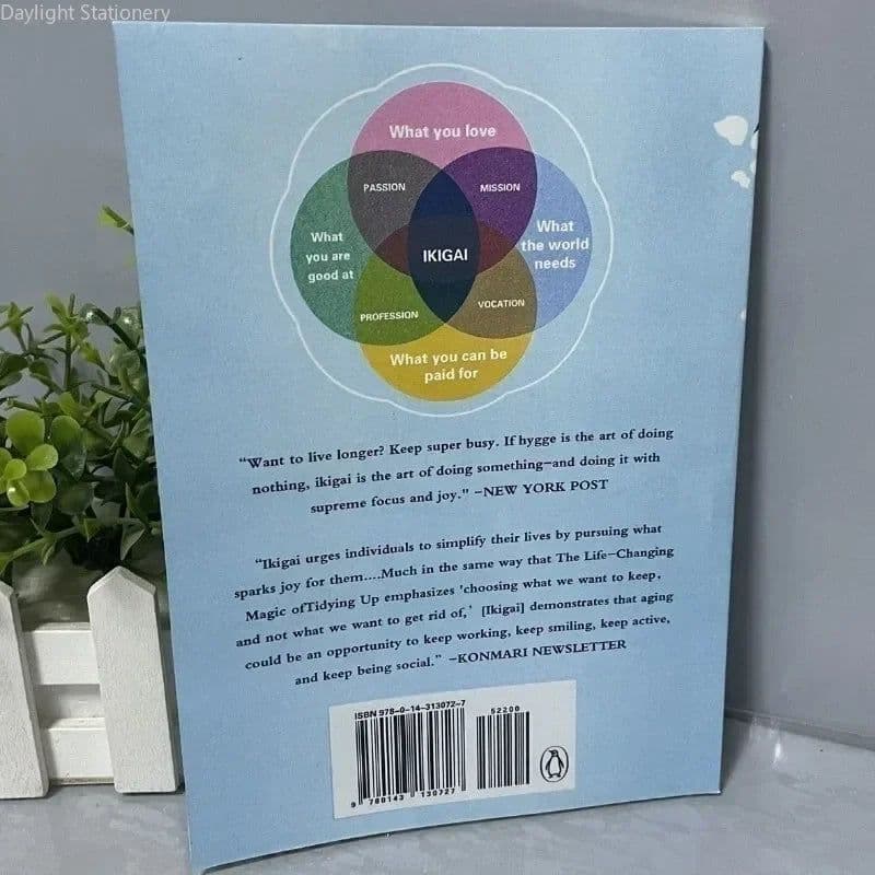 image-Ikigai The Japanese Secret Philosophy for A Happy Healthy By Hector Garcia Inspirational Books In English for Adults Teen