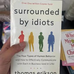 image-Surrounded by Idiots The Four Types of Human Behavior By Thomas Erikson English Book Bestseller Novel