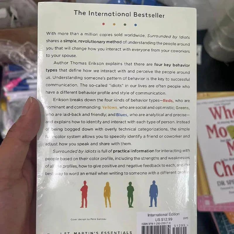 image-Surrounded by Idiots The Four Types of Human Behavior By Thomas Erikson English Book Bestseller Novel