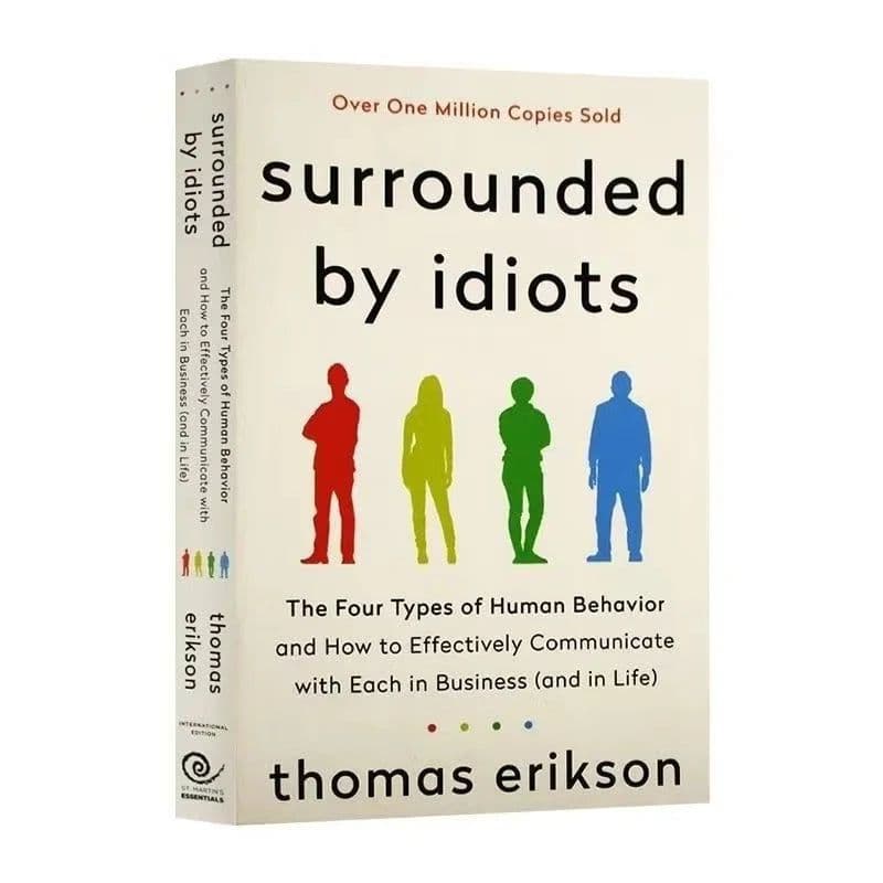 image-Surrounded by Idiots The Four Types of Human Behavior By Thomas Erikson English Book Bestseller Novel