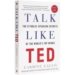 image-TALK LIKE TED By Carmine Gallo The 9 Public Speaking Secrets Self Improvement Speech Eloquence English Book